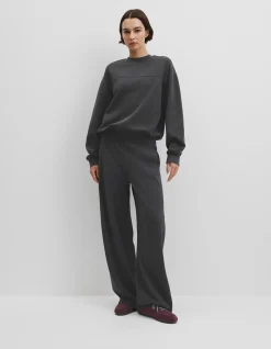 Australian Cotton High Neck Sweat Top