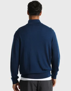 AUSTRALIAN MERINO BLEND 1/4 ZIP SWEATER