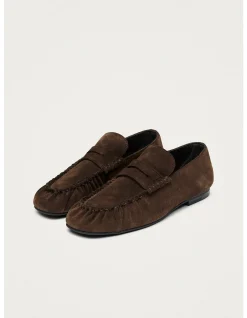 Aven Suede Leather Loafers