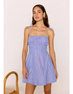 AVERY STRIPE MINI DRESS