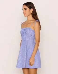 AVERY STRIPE MINI DRESS