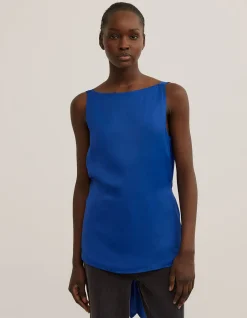 Back Ruffle Tank Top