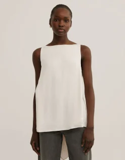 Back Ruffle Tank Top