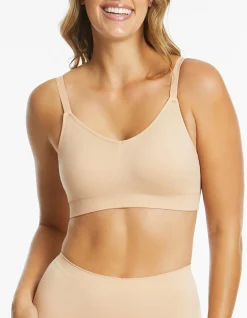 BARE ESSENTIALS MESH SUPPORT WIREFREE BRA