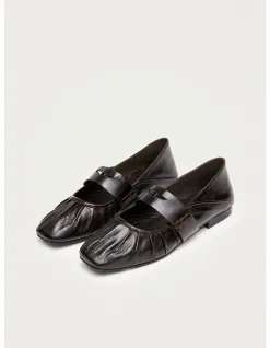 Bargo Leather Ballet Flats