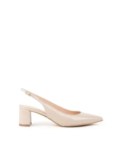 BARI55 BLOCK HEEL SLINGBACK PUMP
