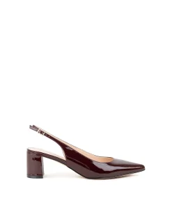 BARI55 BLOCK HEEL SLINGBACK PUMP