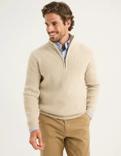 BARKER ZIP KNIT