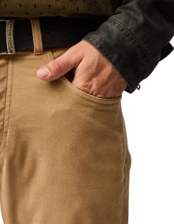 Barters Relaxed Stretch Twill Jean Short Leg