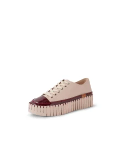 BASELO DJ BURGUNDY NUDE PATENT LEATHER