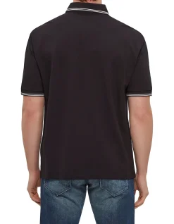 Basics Polo Shirt Black