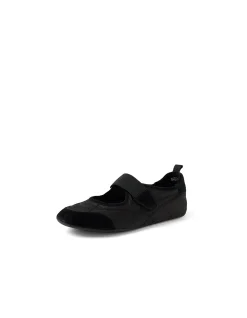 Battu Quilted Strap Ballet Flats