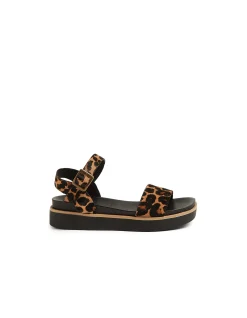 BENJO MI LEOPARD BLACK SOLE PONY