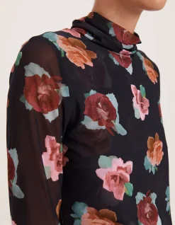 BETTINA LS MESH TOP