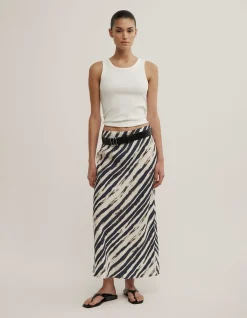 Bias Cupro Skirt