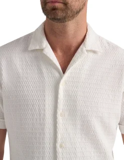 BIEMONTE CAMP COLLAR SHIRT
