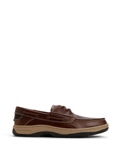 BILLFISH 3-EYE LEATHER BOAT SHOE