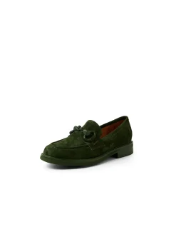 Bimble Suede Chain Detail Loafers