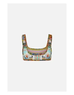 BIND EDGE REVERSIBLE CROP BRA