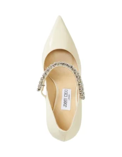 Bing Pump 85 Crystal Strap Patent Leather Pump
