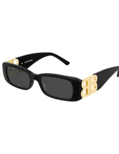 Black Rectangle Sunglasses