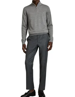 Blackhall Half Zip Funnel Neck Jumper