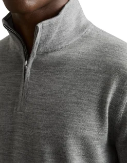 Blackhall Half Zip Funnel Neck Jumper