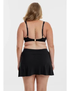 Black Swim Skirt