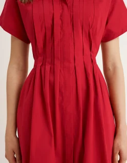 BLOSSOM MIDI SHIRT DRESS