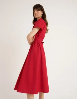 BLOSSOM MIDI SHIRT DRESS
