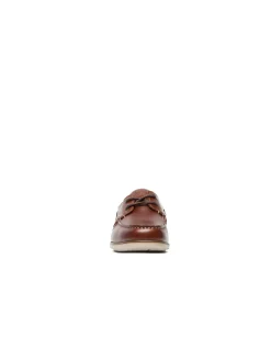 BOARDWALK BOAT SHOE - CHESTNUT