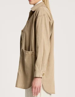 Bodhi Denim Relaxed Longline Jacket