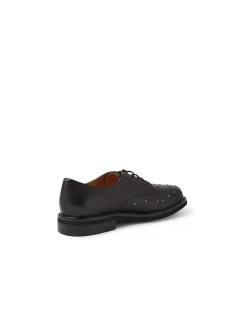 Boogie Studded Leather Lace Up Flats