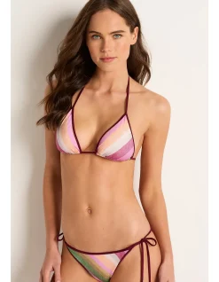Bound Tie Side Pant with Adjustable Ties