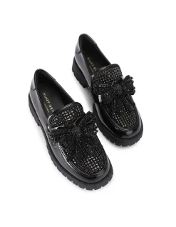 BOW CRYSTAL LOAFER