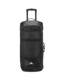 BOXED 71CM MEDIUM WHEELED DUFFLE BAG BLACK