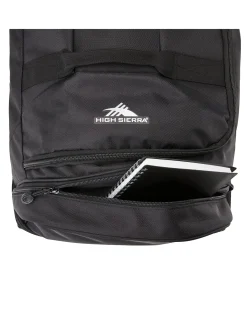 BOXED 71CM MEDIUM WHEELED DUFFLE BAG BLACK