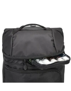 BOXED 71CM MEDIUM WHEELED DUFFLE BAG BLACK