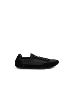 Brisk Suede Trim Lace Up Trainers