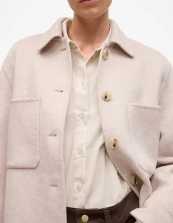 Brushed Wool Shacket
