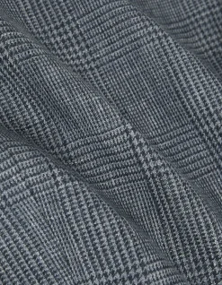 2B SB REEF NOTCH PRINCE OF WALES CHECK LINEN BLAZER