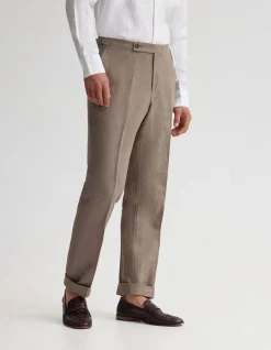BYRON LINEN BLEND PANTS