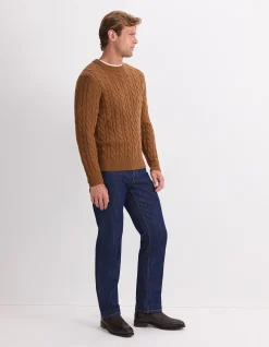 CABLE KNIT SWEATER