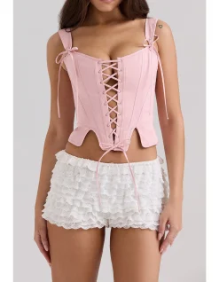 CALLIE COTTON CORSET TOP