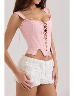 CALLIE COTTON CORSET TOP
