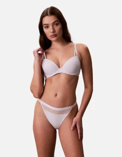 CALVIN KLEIN SHEER MESH HIGH WAISTED BIKINI
