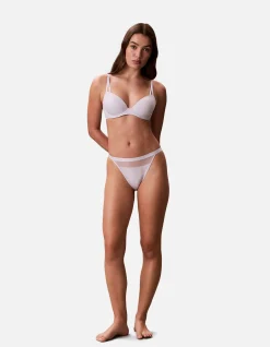 CALVIN KLEIN SHEER MESH HIGH WAISTED BIKINI