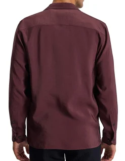 CAMP COLLAR LS SHIRT