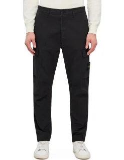 Cargo Badge Pocket Cotton Trousers