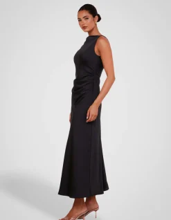CARLETTE COWL NECK MAXI DRESS
